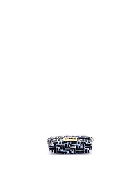 Pre-Owned Fendi Mini Baguette Convertible Belt Bag Printed Nylon