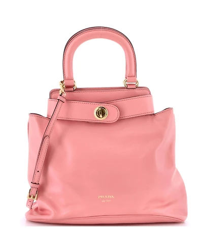 Pre-Owned Prada Medium Carey Tote Bag Leather