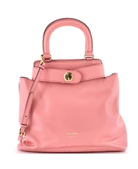 Pre-Owned Prada Medium Carey Tote Bag Leather