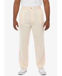 KingSize Men's Big and Tall Classic Linen Pants