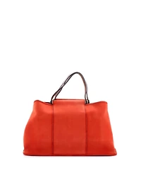 Pre-Owned HERMES 39 Cabag Elan Toile and Leather