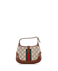 Pre-Owned Gucci Mini Jackie 1961 Hobo Gg Coated Canvas