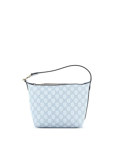 Pre-Owned Gucci Super Mini Ophidia Zip Shoulder Bag Gg Coated Canvas