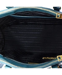 Pre-Owned Prada Small Double Zip Lux Tote Saffiano Leather
