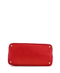 Pre-Owned Prada Medium Cuir Double Tote Saffiano Leather