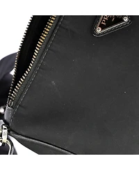 Pre-Owned Prada Small Re-Edition 2000 Double Zip Shoulder Bag Tessuto