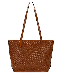 Patricia Nash Emmie Medium Leather Tote Handbag