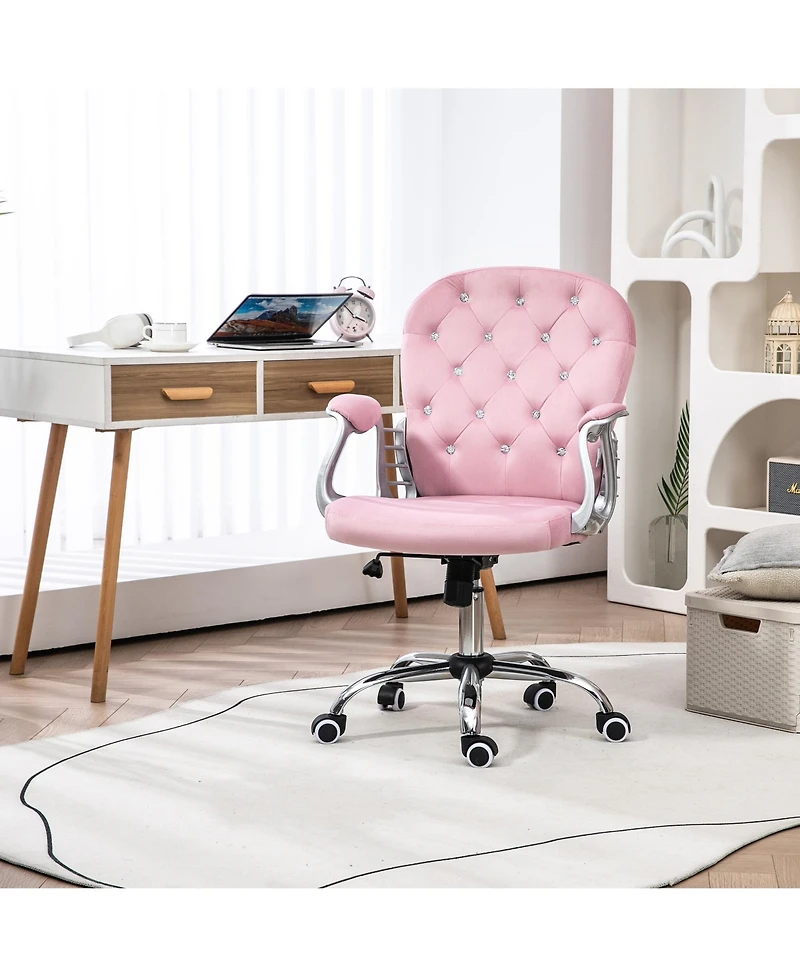 Rainsken Velvet Office Chair