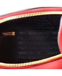 Pre-Owned Prada Mini Odette Zip Backpack Saffiano Leather