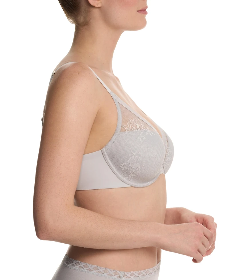 Natori Women's Love Lace Full Coverage Plunge T-Shirt Bra