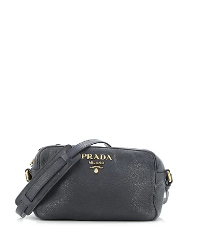 Pre-Owned Prada Dual Strap Camera Bag Vitello Daino