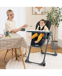Sugift 3-In-1 Convertible Baby High Chair for Toddlers