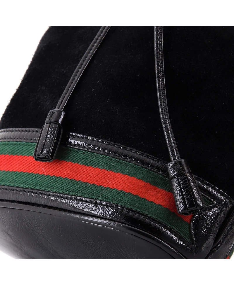 Pre-Owned Gucci Small Ophidia Bucket Bag Suede