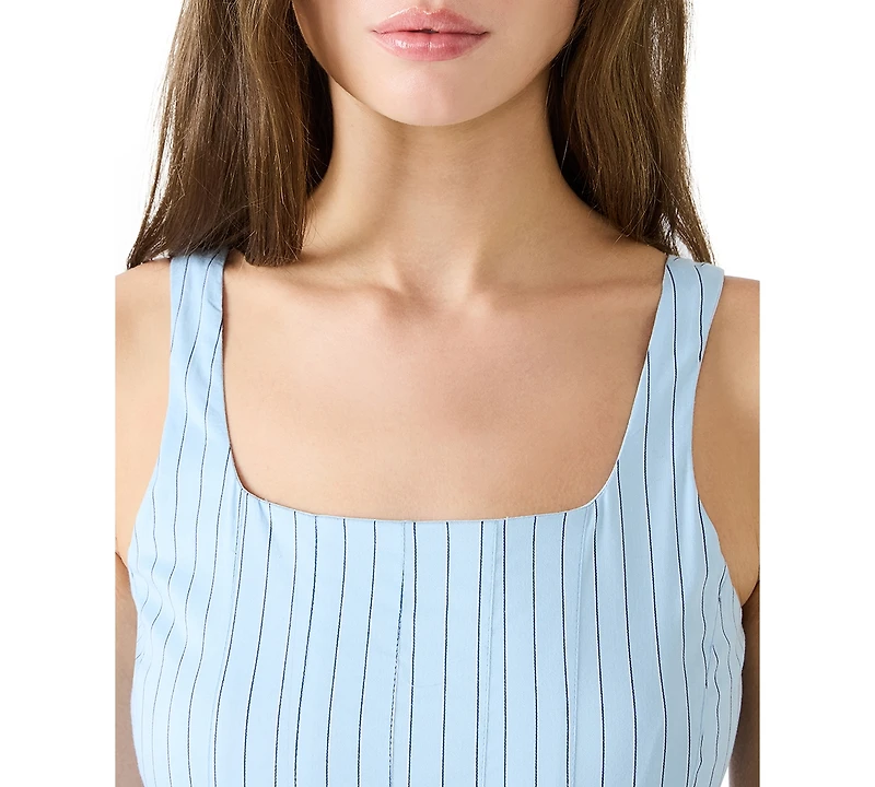 Steve Madden Juniors' Square Neck Midi Dress