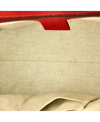 Pre-Owned Gucci Small Gg Marmont Top Handle Bag Leather