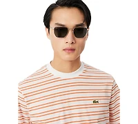 Lacoste Men's Striped Short-Sleeve T-Shirt