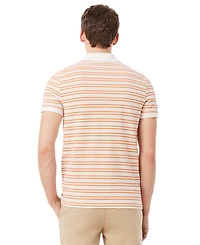 Lacoste Men's Classic Fit Striped Pique Polo Shirt
