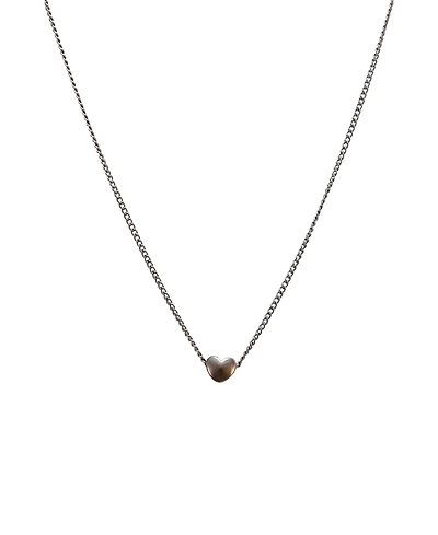 Bearfruit Jewelry Amara Petite Heart Pendant Necklace Dainty Trendy