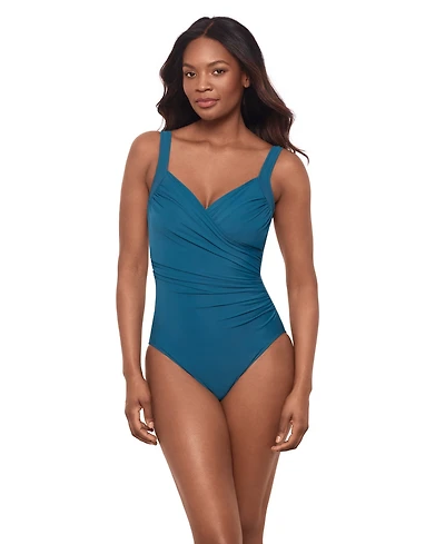 Miraclesuit Women's Must Haves Sanibel One Piece Swimsuit