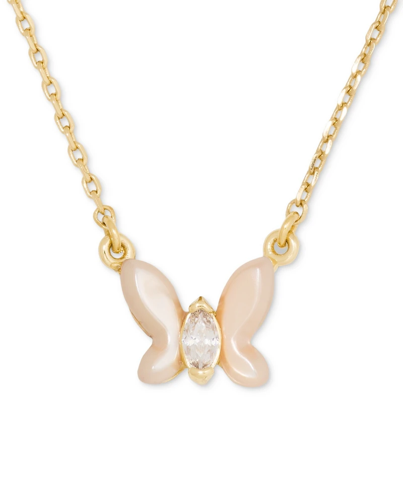 kate spade new york New Beginnings Cubic Zirconia Pendant Necklace