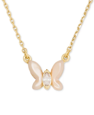 kate spade new york New Beginnings Cubic Zirconia Pendant Necklace