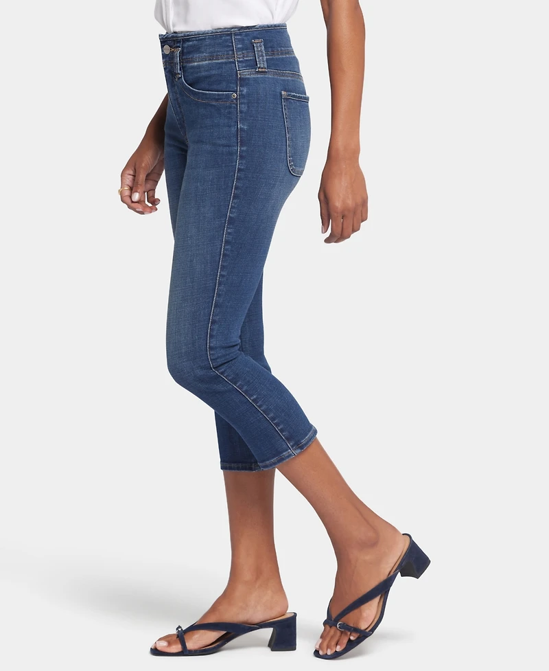 Nydj Petite Ami Skinny Capri with High-Rise Jeans