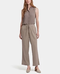 Nydj Petite Relaxed Drawstring Pull-On Pants