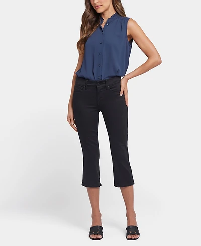 Nydj Petite Waist-Match Marilyn Straight Crop Jeans