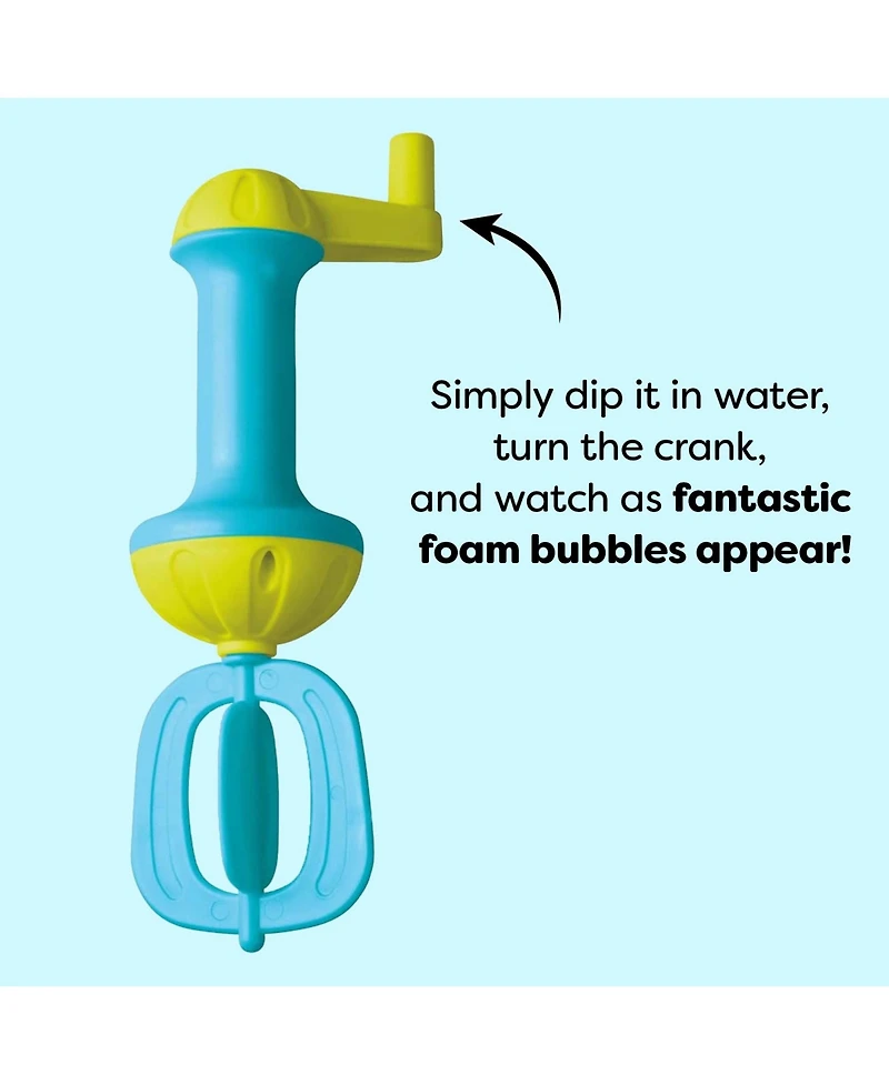 Haba Toddler Bath Toys: Bubble Bath Kids Whisk - for Kids' Sensory Play, Motor Skills, and Bath Time Fun