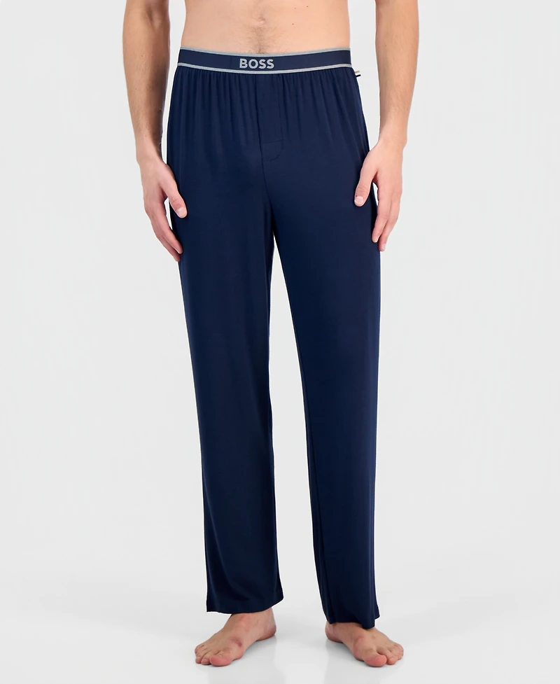 Hugo Boss Men's Modal-Blend Mid-Rise Comfort Pants