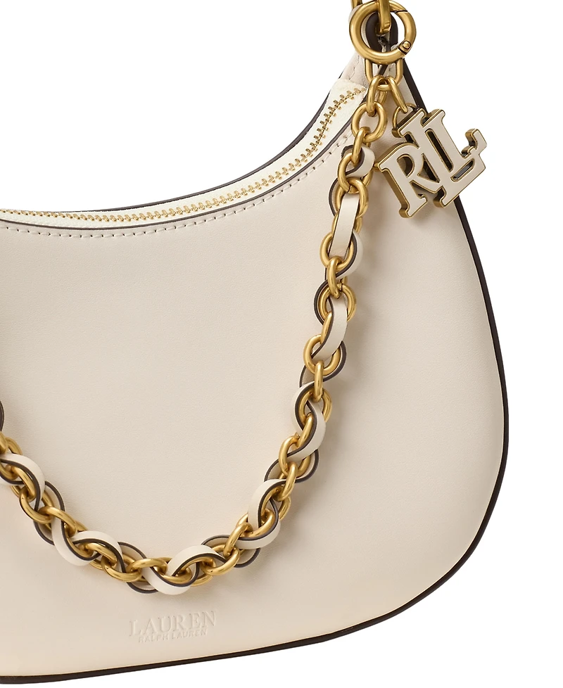 Lauren Ralph Small Leather Shoulder Handbag