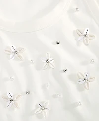On 34th Women's Seashell-Embellished High-Neck Tank Top, Macy's Exclusive
