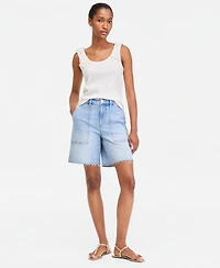 On 34th Women's Scoop-Neck Floral Crochet Tank Top, Macy's Exclusive