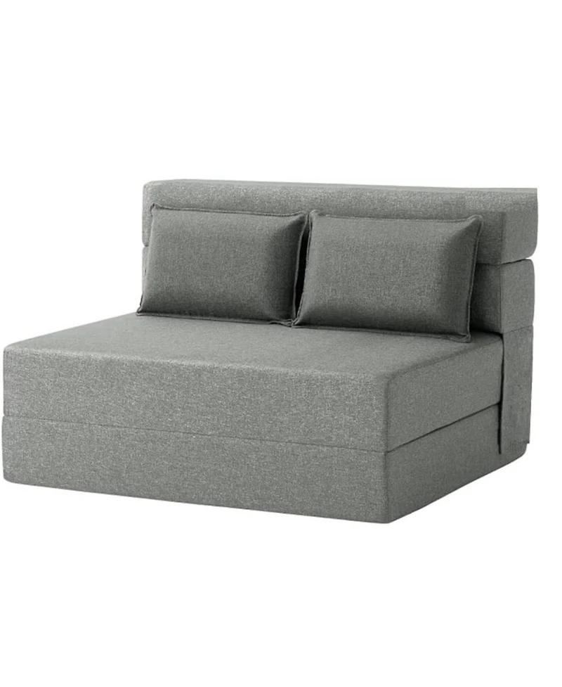 gaomon 4-in-1 Folding Sofa Bed Chair Bed, Convertible Sleeper with Pillow, Large