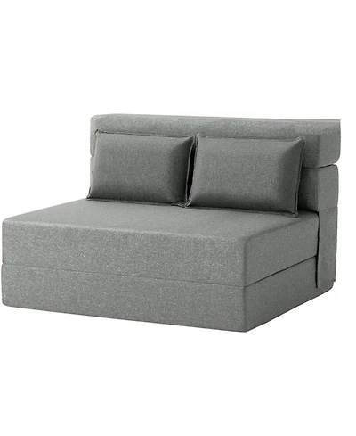 gaomon 4-in-1 Folding Sofa Bed Chair Bed, Convertible Sleeper with Pillow, Large