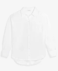On 34th Women's Gauze Relaxed Button-Down Shirt, Macy's Exclusive