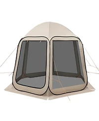 Mecale Pop-Up Screen House Tent for 4-8 People
