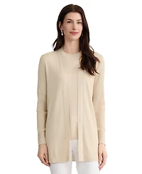 Jones New York Women's Long-Sleeve Collarless Cardigan