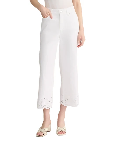 Jones New York Women's Mid Rise Cropped Pants
