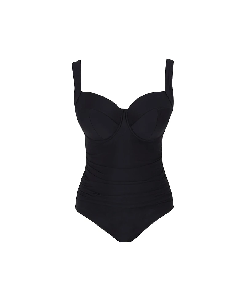 Panache Lingerie Women's Zadie Underwire Side Support Light Control One Piece Swimsuit