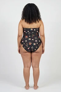 Swimsuits for All Women's Braided Bandeau One Piece Swimsuit