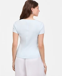 On 34th Women's Scoop-Neck Layering T-Shirt