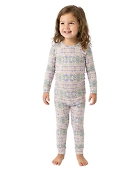 Motette Baby Girls Spring Cascade Pajama Set