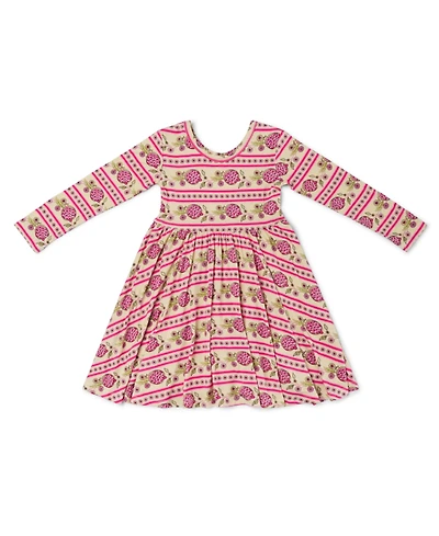 Motette Toddler Girls Pomegranate Soiree Bamboo Twirl Dress