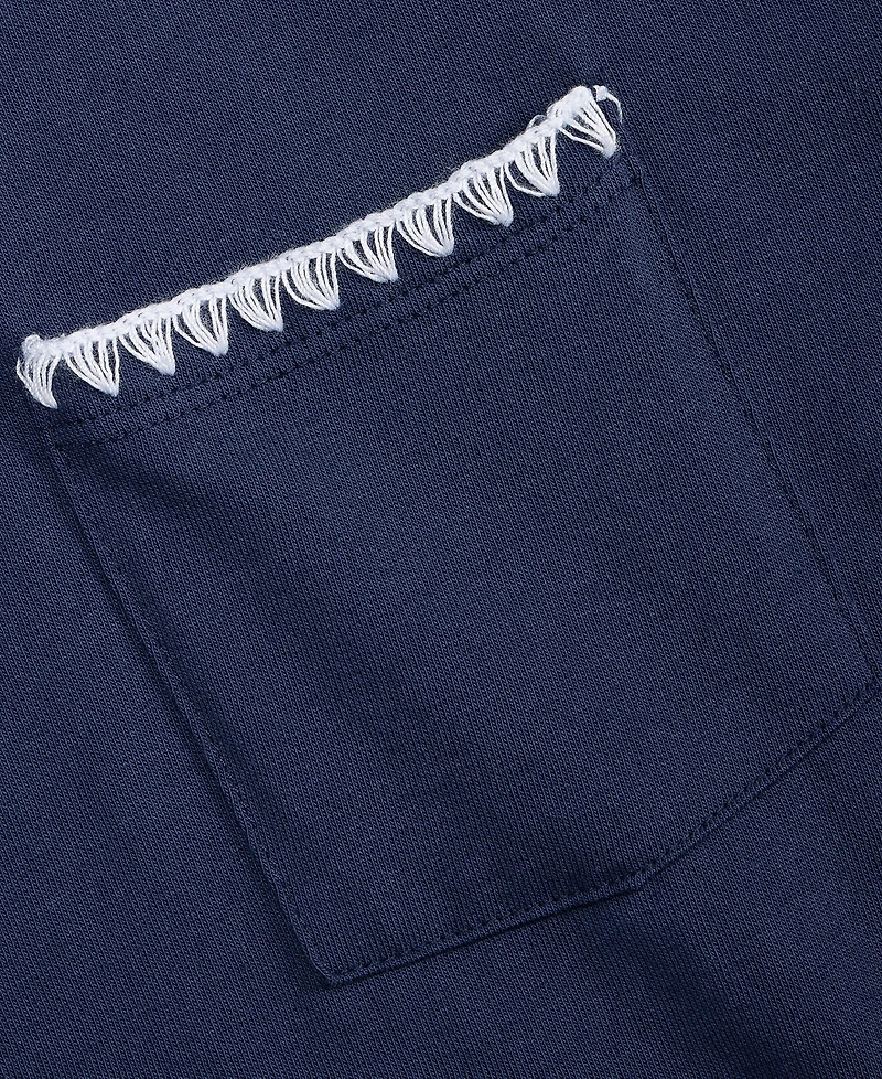 On 34th Women's Blanket-Stitch Pocket T-Shirt, Macy's Exclusive