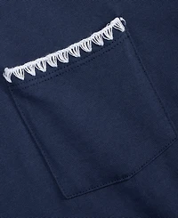 On 34th Women's Blanket-Stitch Pocket T-Shirt, Macy's Exclusive