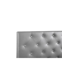 Flynama Casual Light Upholstered King Size Headboard Adjustable Height 41 to 53 inch