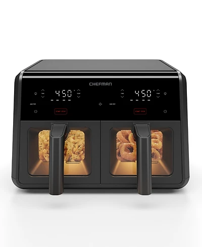 Chefman TurboFry 9-Quarts Dual-Basket Air Fryer