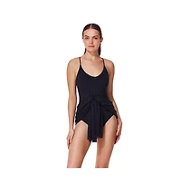 Gottex Women's Yuri Flower Multi-Way Mesh One Piece