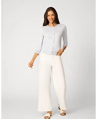 Cable & Gauge Women's Sun Stitch Button Cardigan